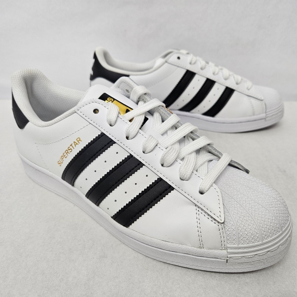 Adidas Superstar Casual Sneakers EG4958 White Core Black Men's Size 7
